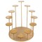 Gold 29" Tiered 12 Arm Round Metal Cupcake Holder Dessert Display Stand Party